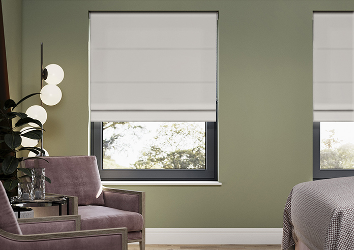 Medina, Silver - Roman Blind - Image 3